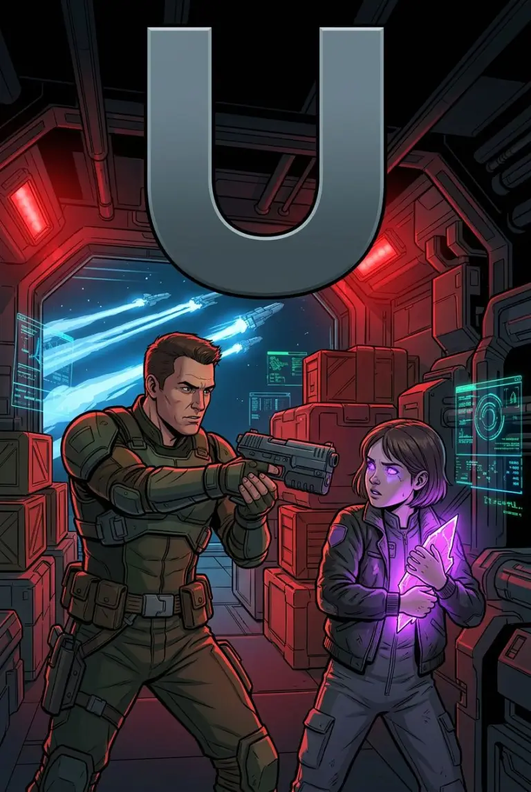 U