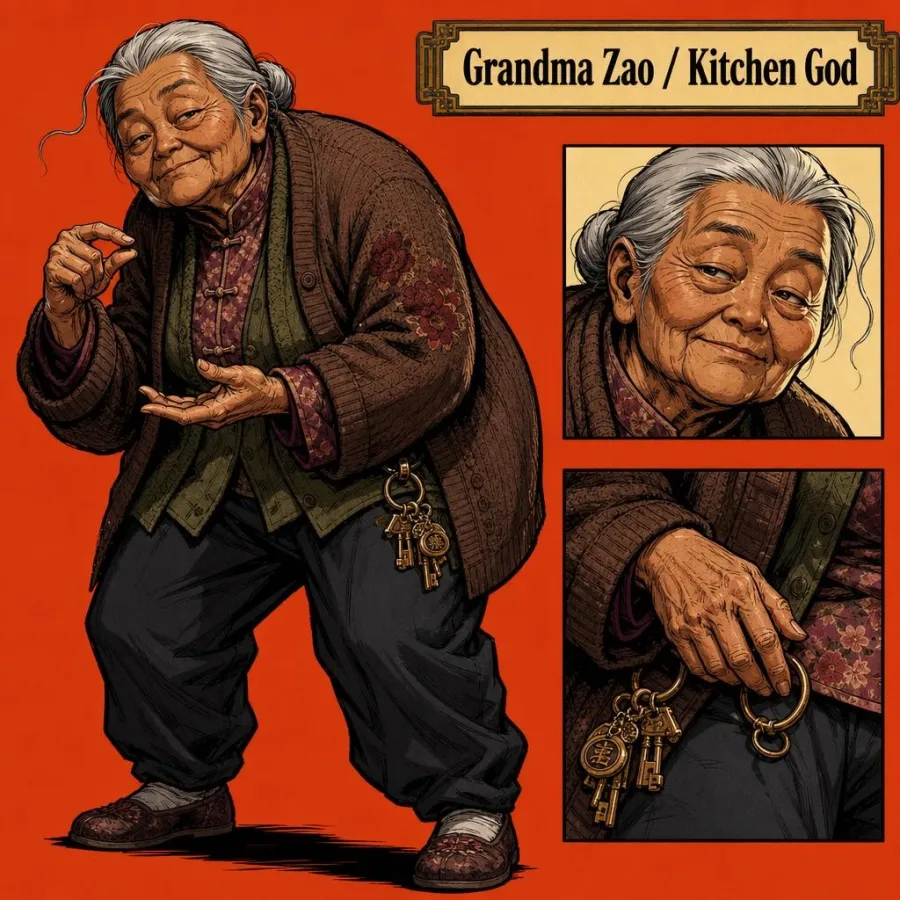 Grandma Zao portrait