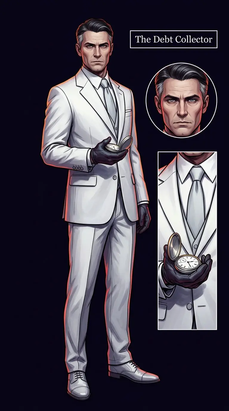 The Debt Collector portrait