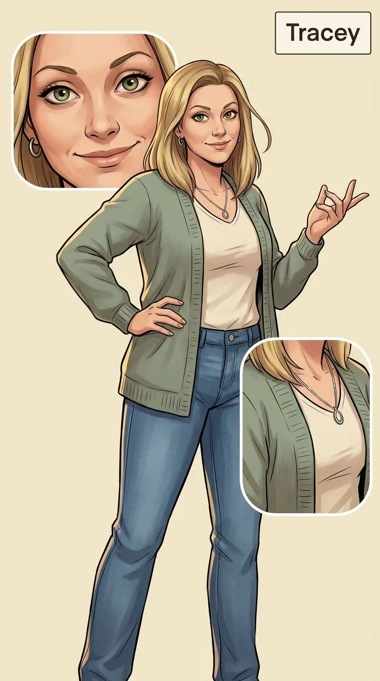 Tracey portrait