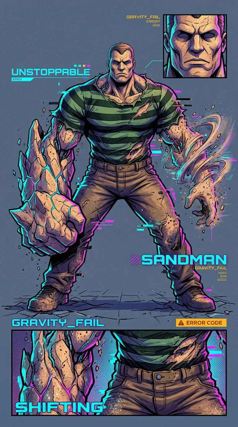 Sandman portrait