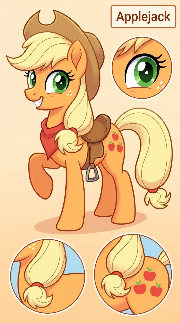 Applejack portrait