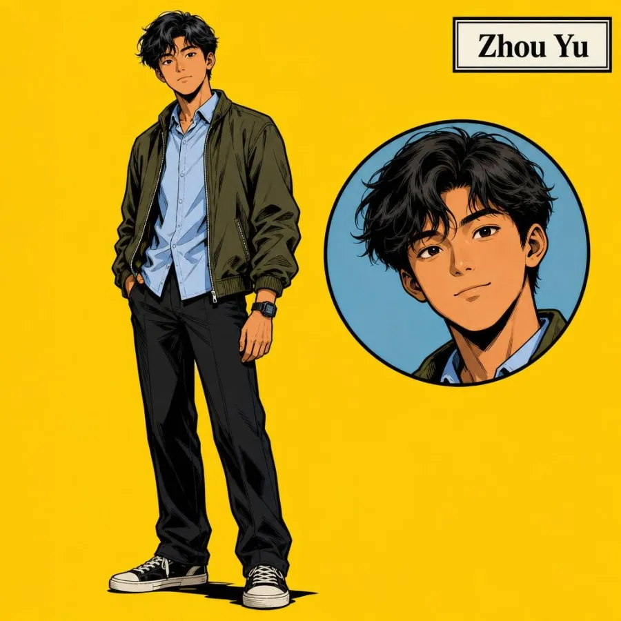 Zhou Yu portrait