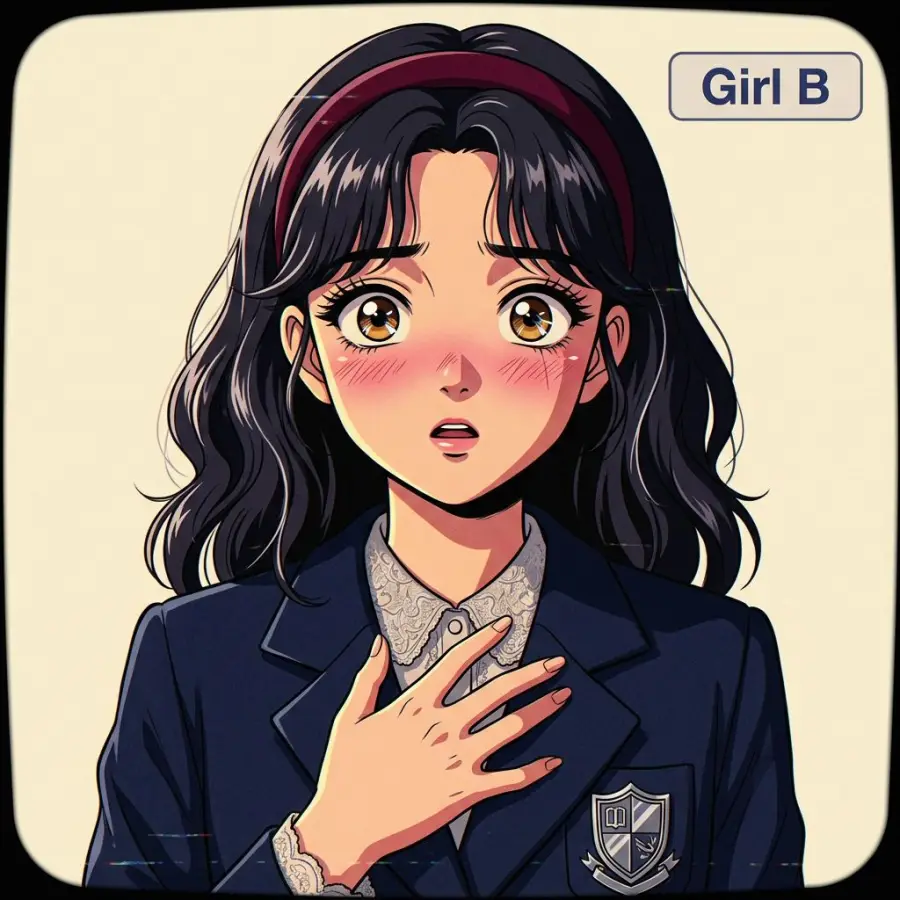 Girl B portrait