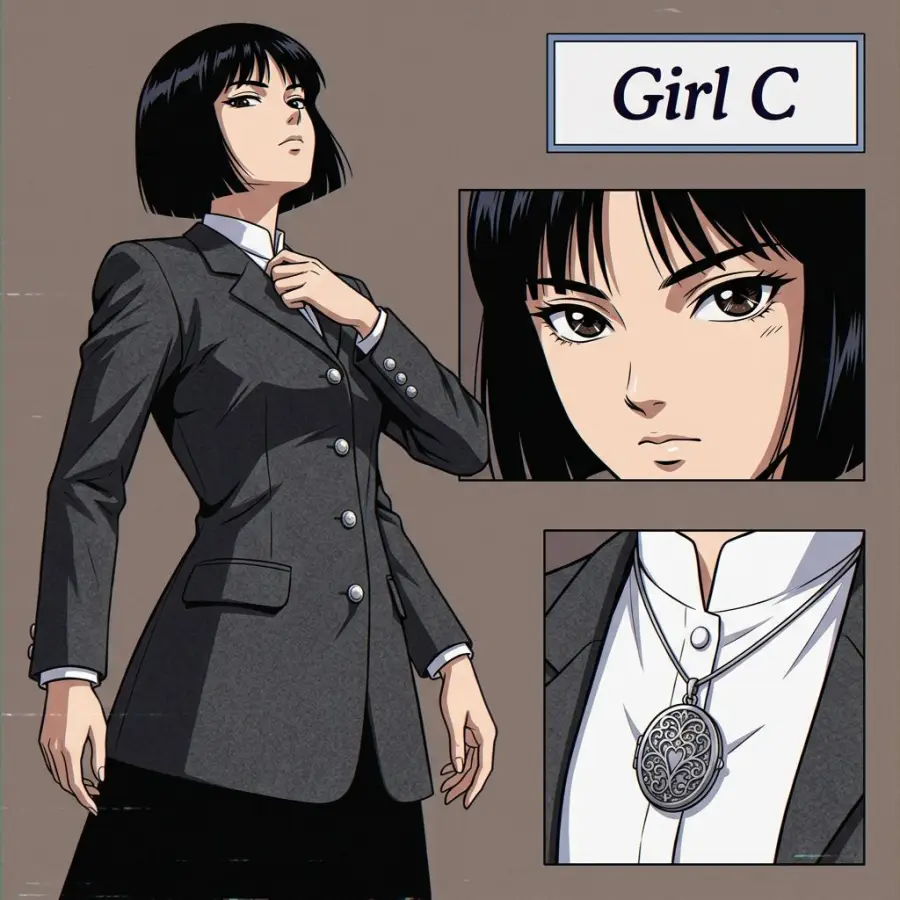 Girl C portrait