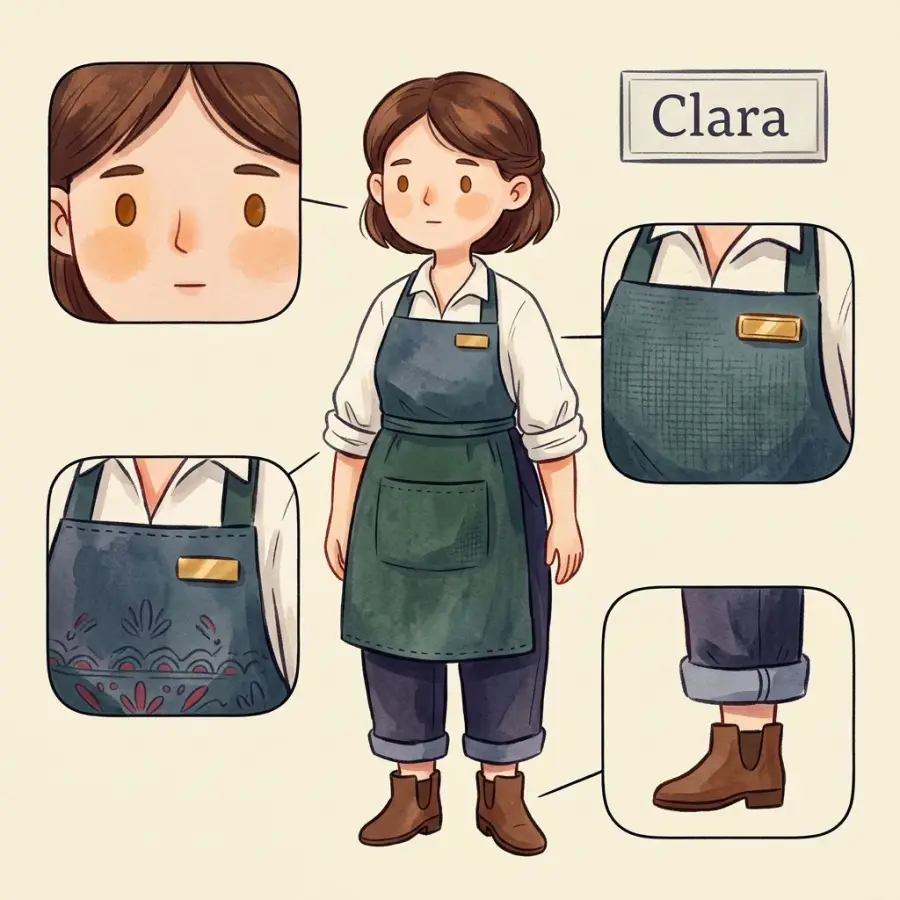 Clara portrait