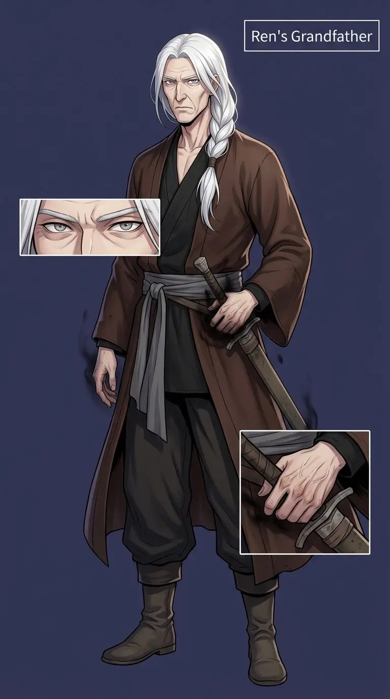 Ren's Grandfather portrait