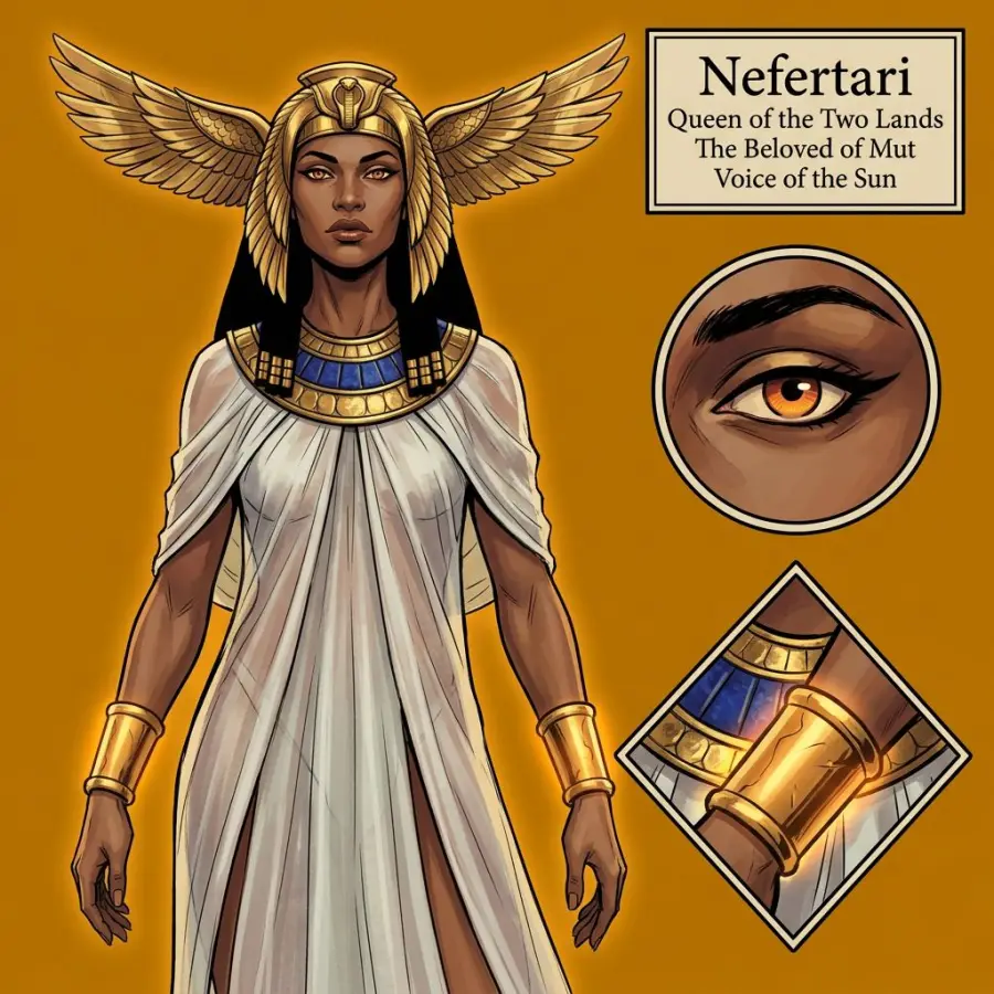 Nefertari portrait