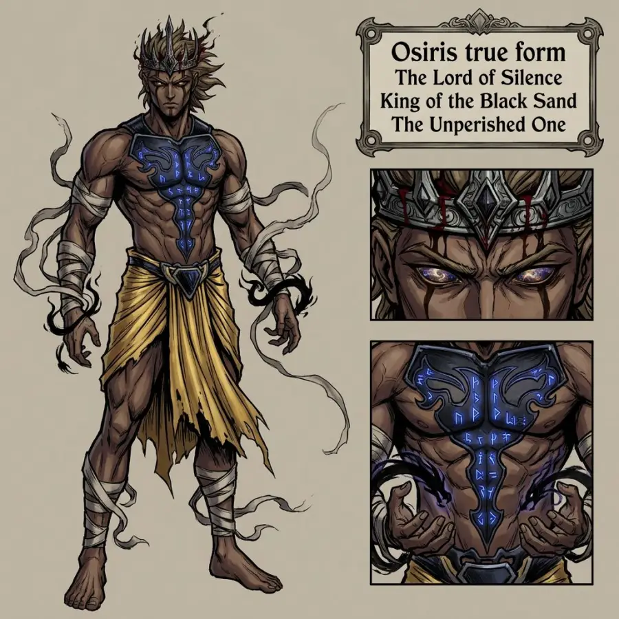 Osiris true form portrait