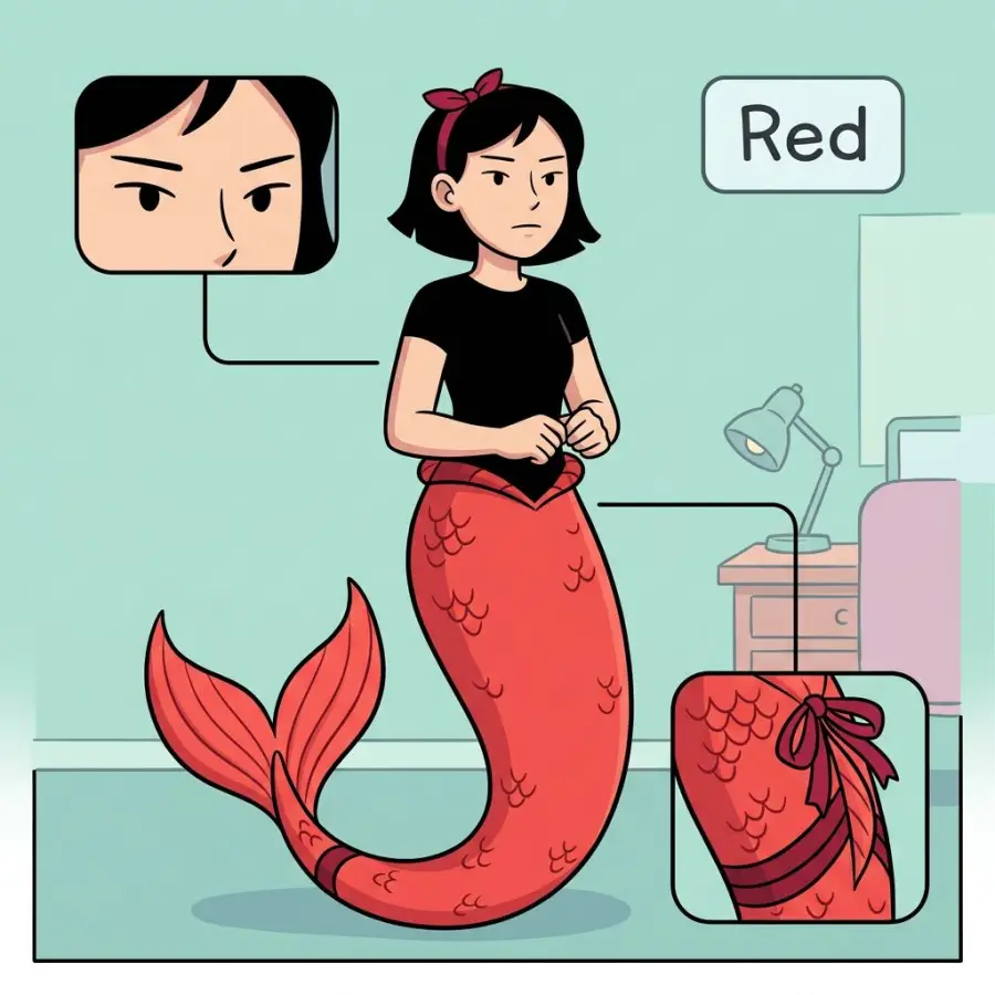 Red portrait