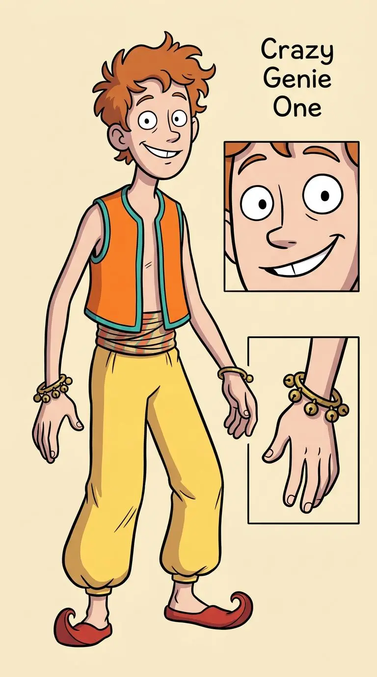 Crazy Genie One portrait