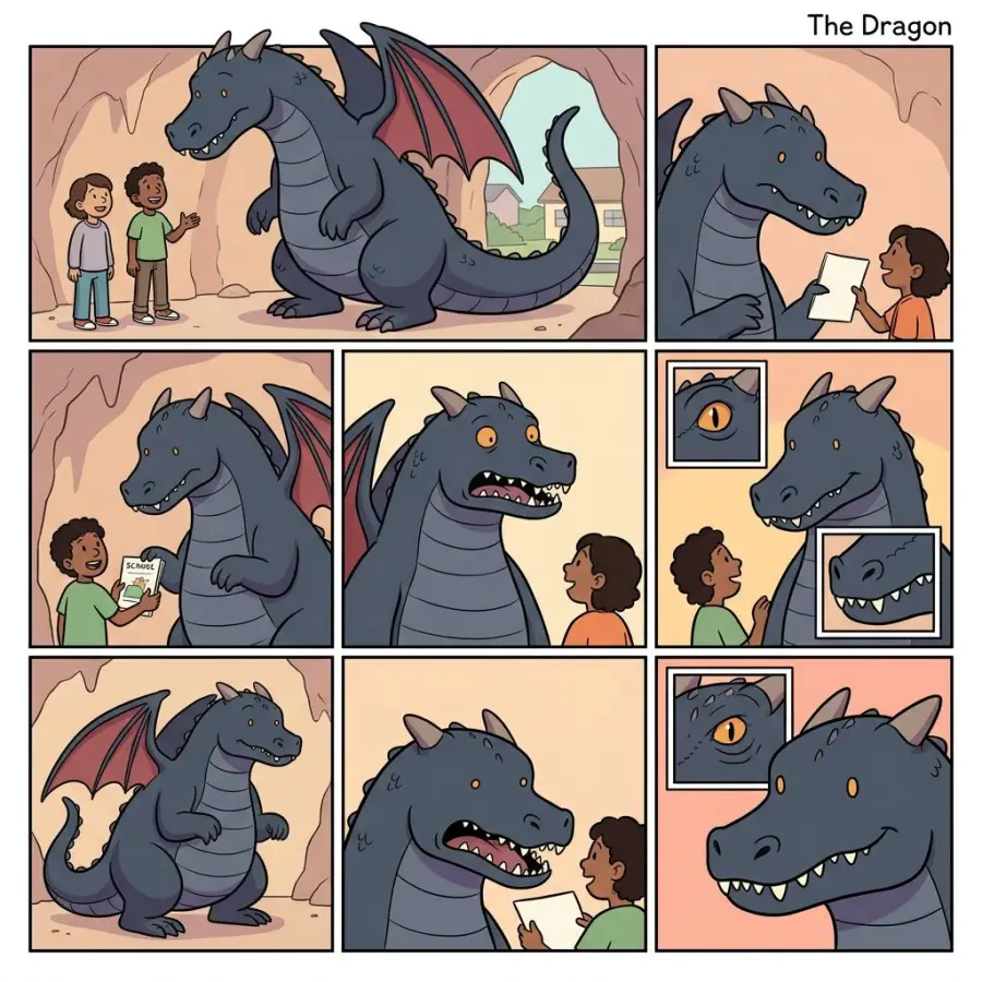 The Dragon portrait