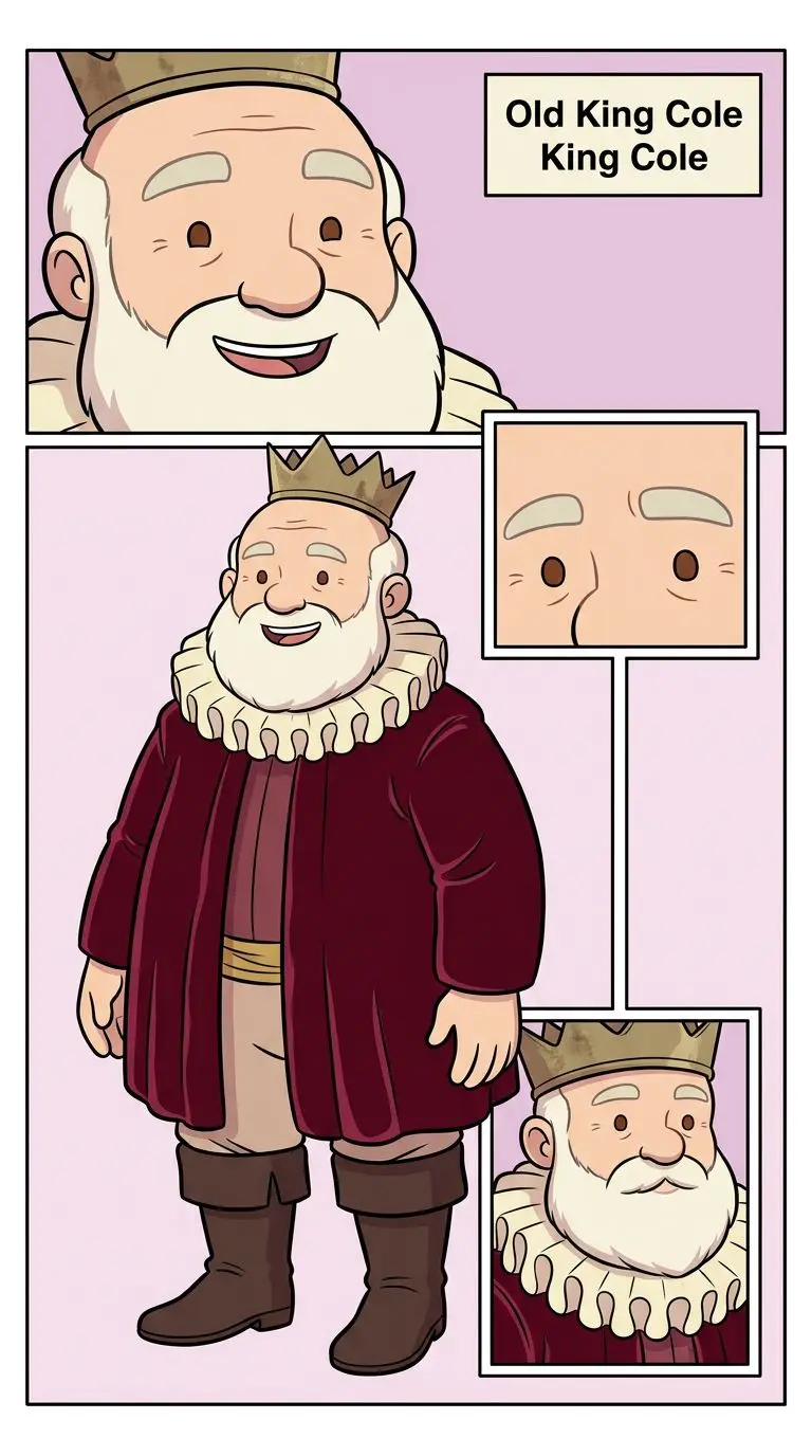 Old King Cole portrait