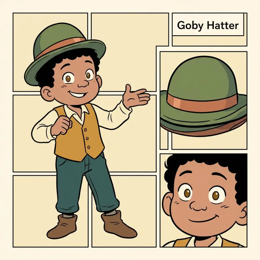Goby Hatter portrait