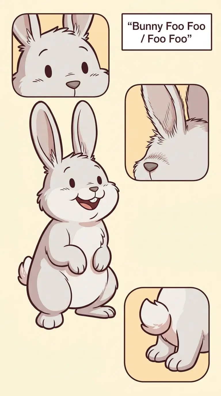 Bunny Foo Foo portrait