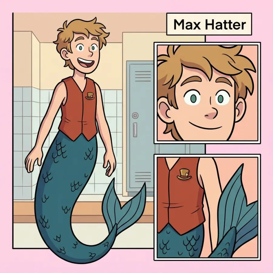 Max Hatter portrait