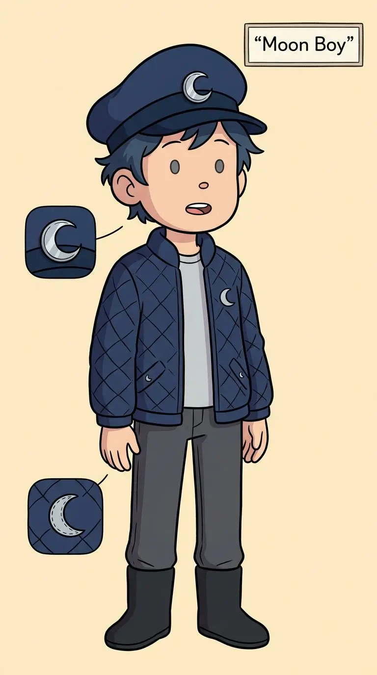 Moon Boy portrait