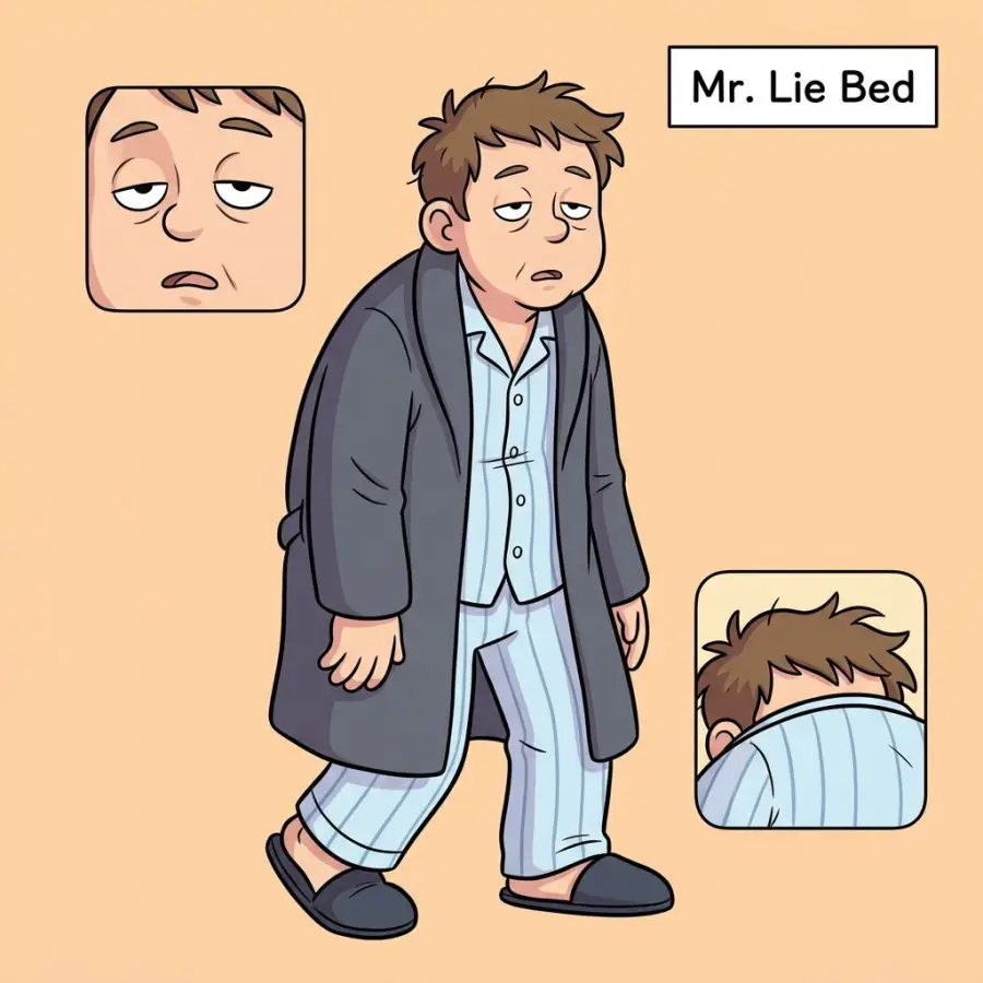 Mr. Lie Bed portrait