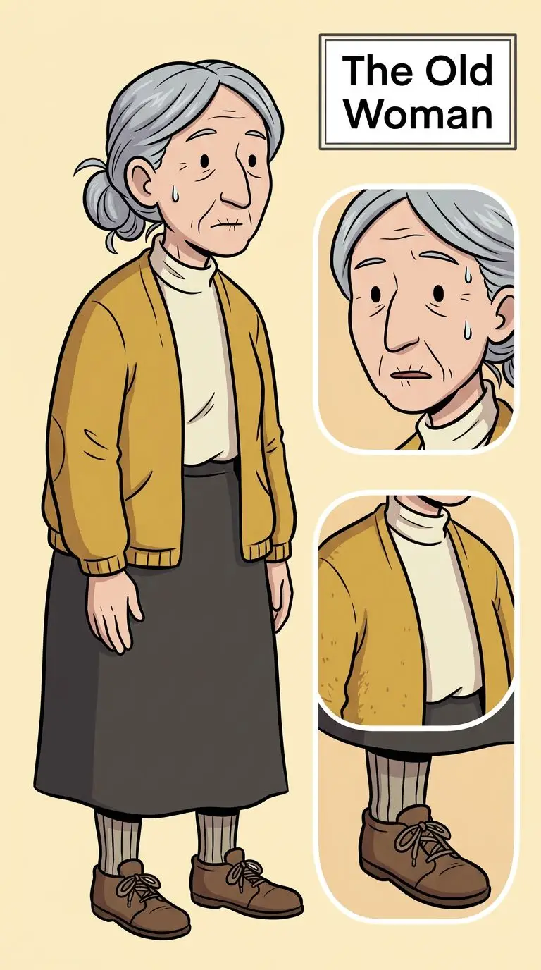The Old Woman portrait