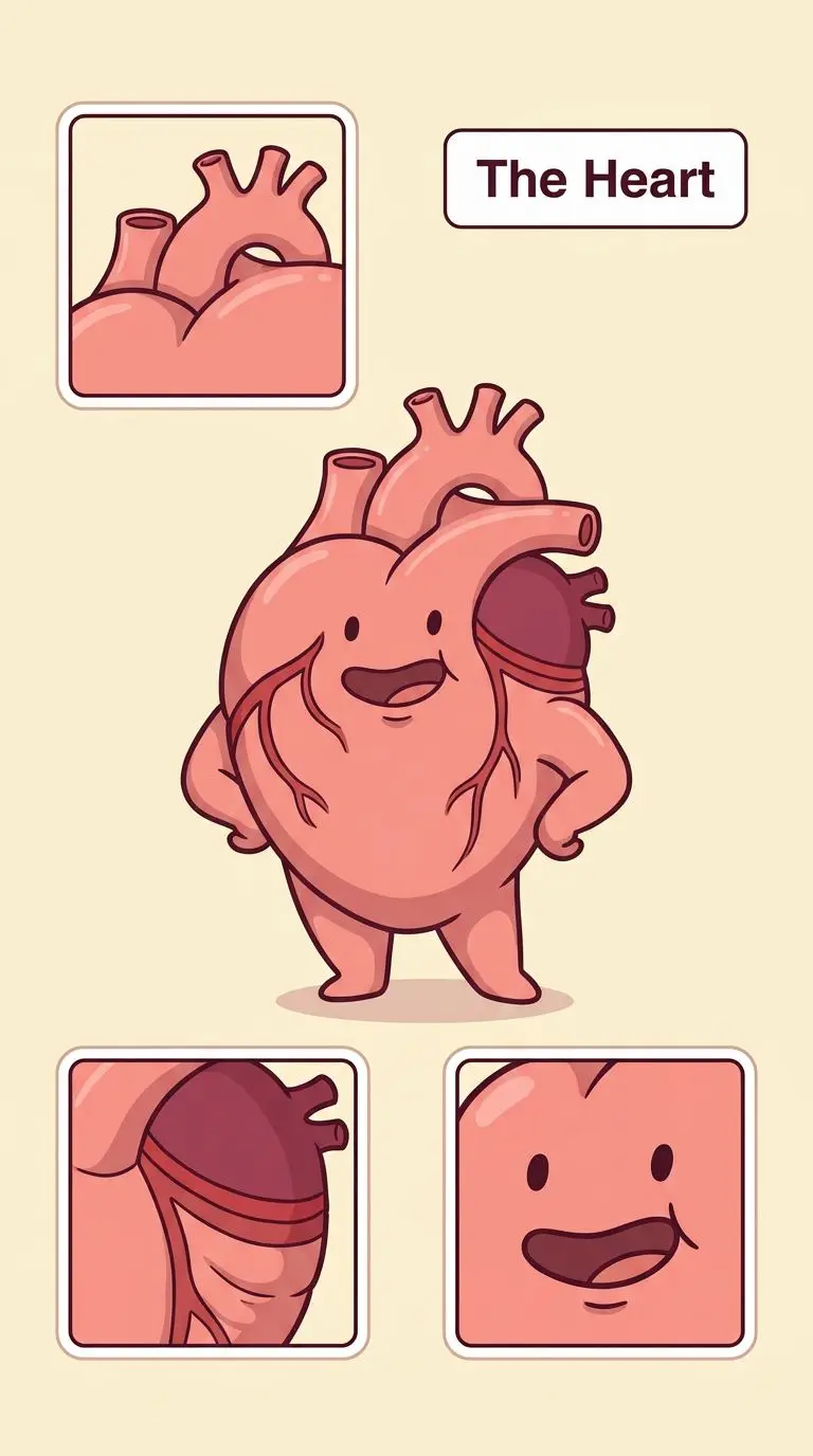 The Heart portrait