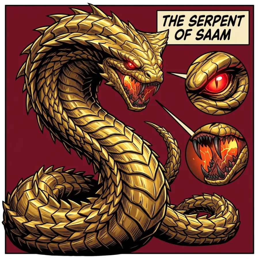 The Serpent of Saam portrait