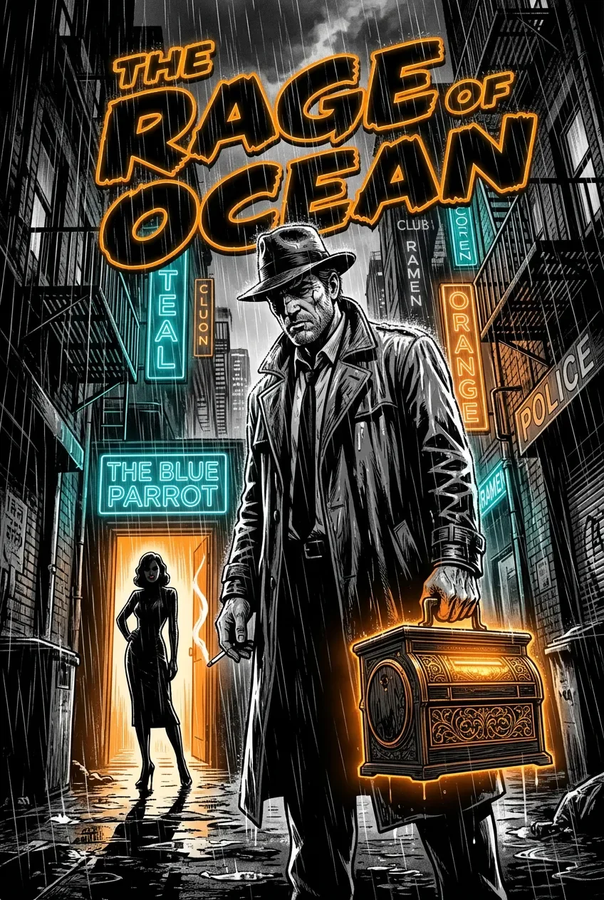 The rage of ocean