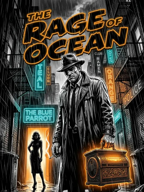 The rage of ocean