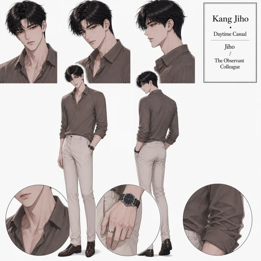 Kang Jiho · Daytime Casual portrait