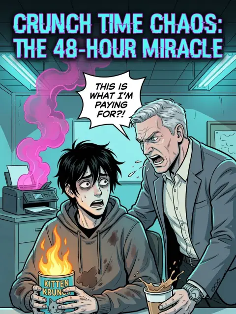 CRUNCH TIME CHAOS: THE 48-HOUR MIRACLE
