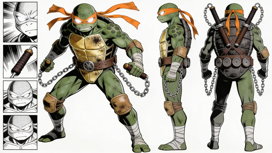 Michelangelo portrait
