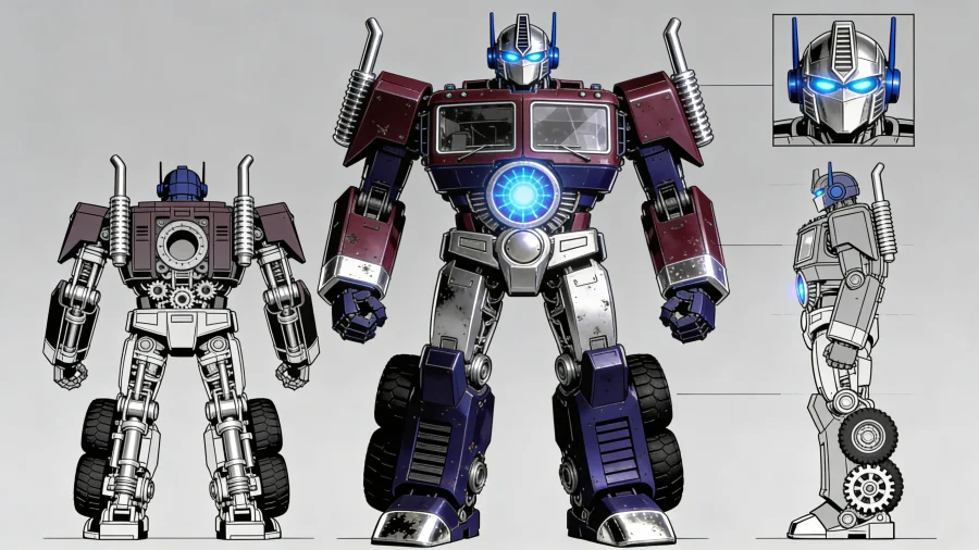 Optimus Prime portrait