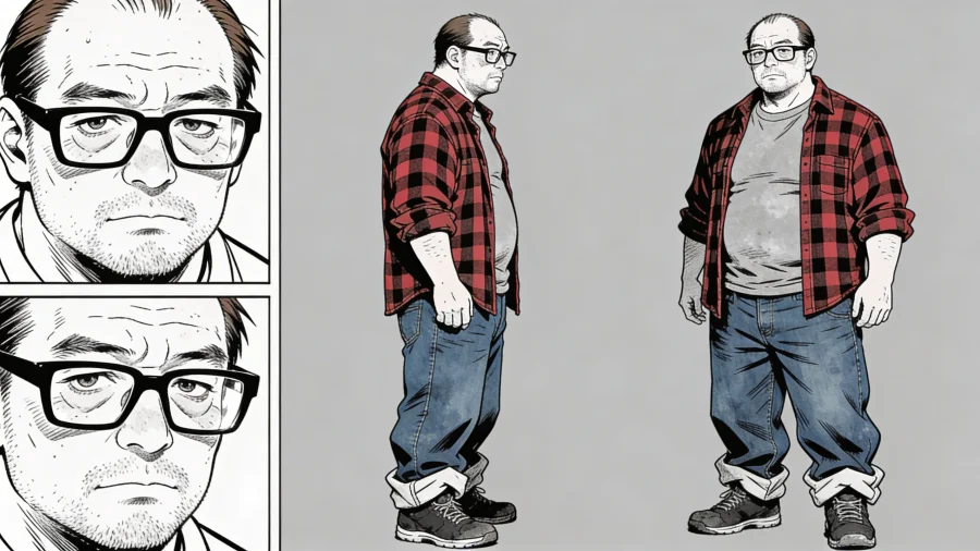 Peter Parker portrait