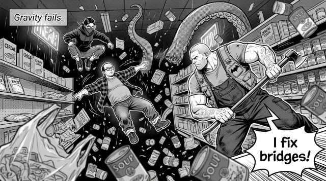 Chapter 2: The Miner’s Wrath and the Transforming Shopping Cart