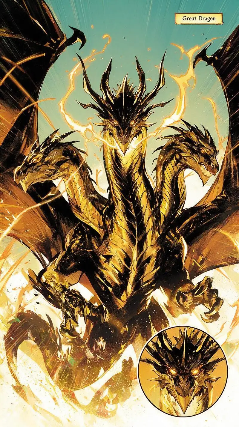 Great Dragen portrait