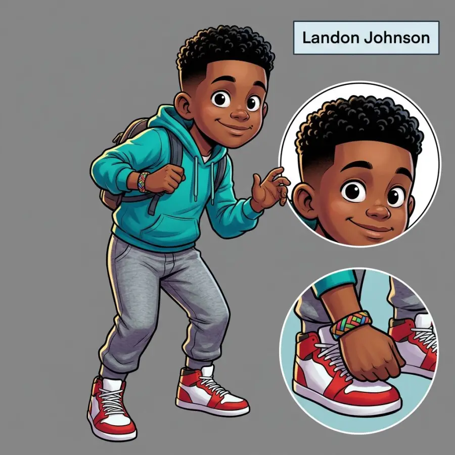 Landon Johnson portrait