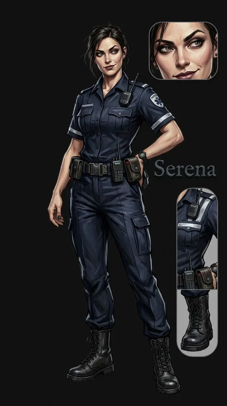 Serena portrait