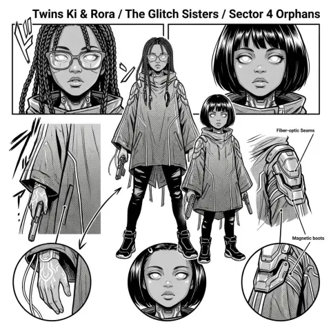 Twins Ki & Rora