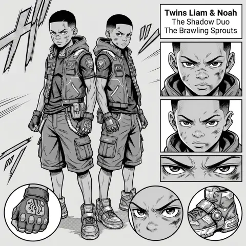 Twins Liam & Noah
