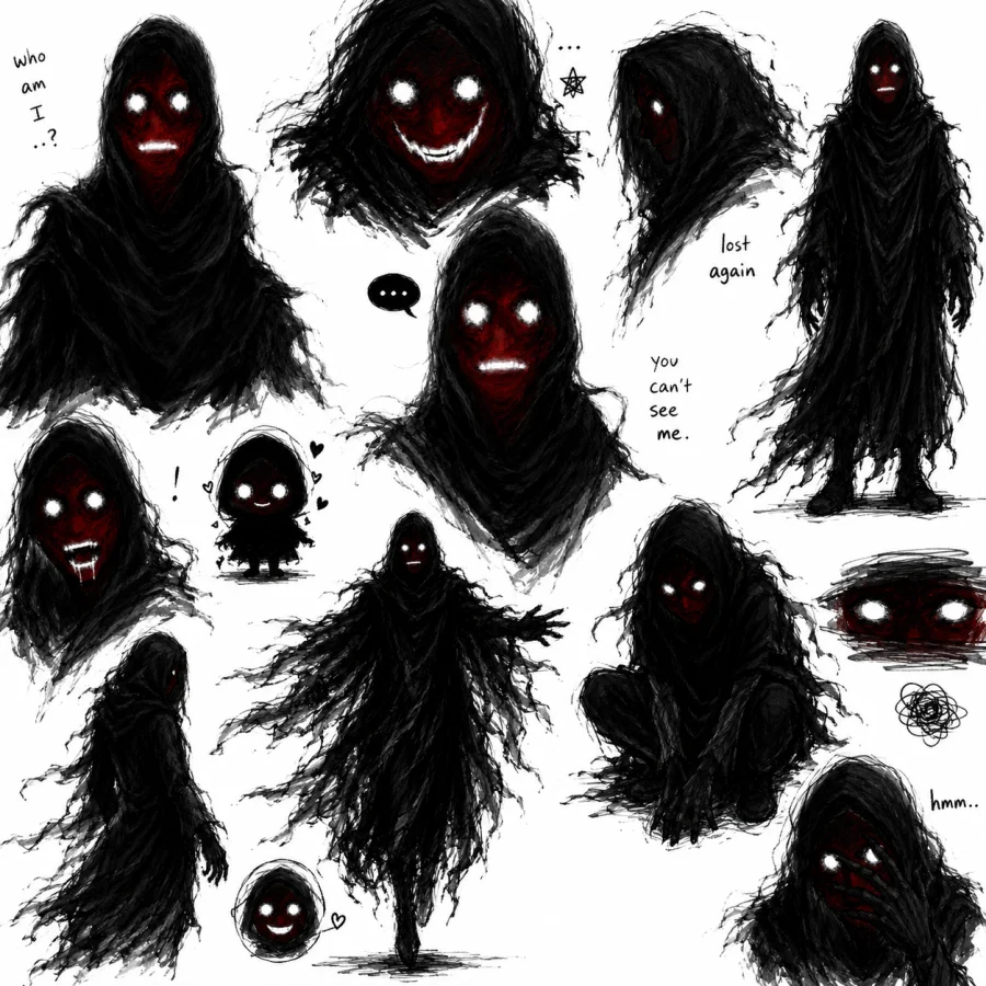 The Black Cloak Ghost portrait
