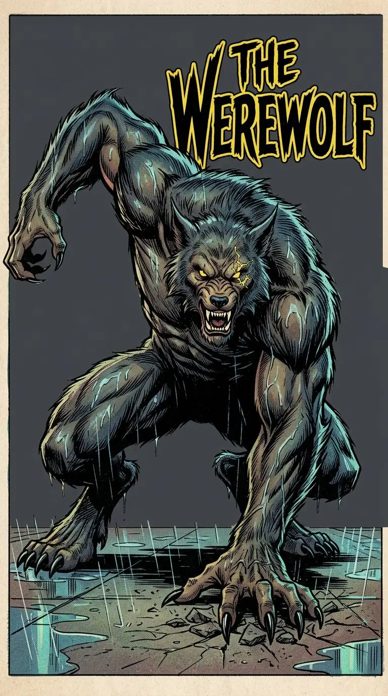 The Werewolf portrait
