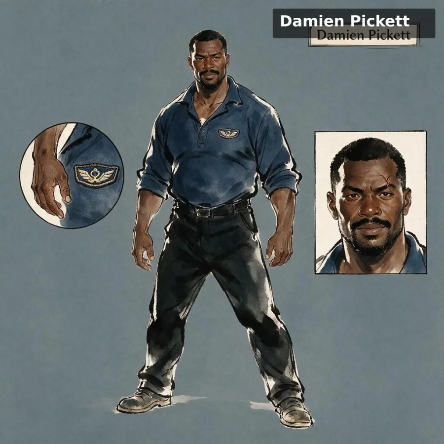Damien Pickett portrait