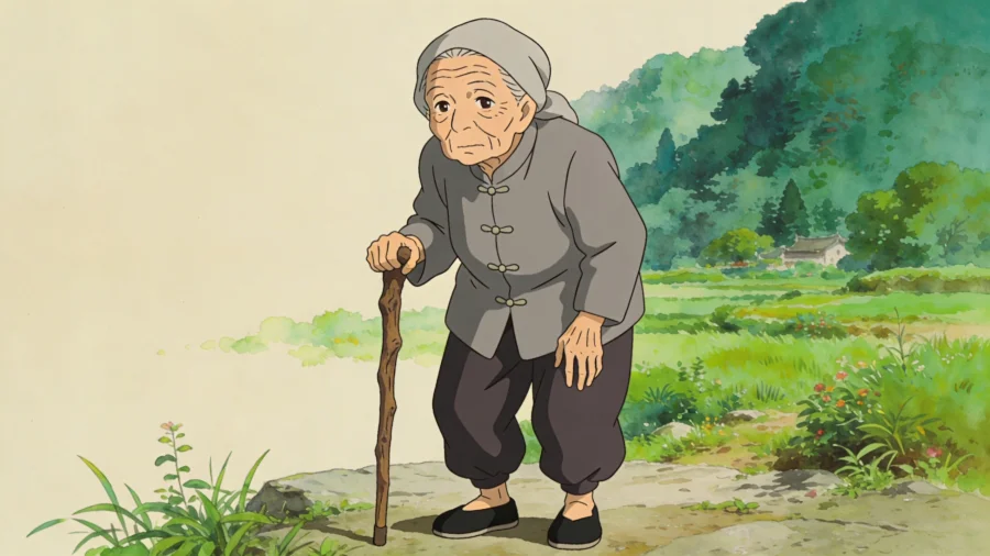 Grandma portrait