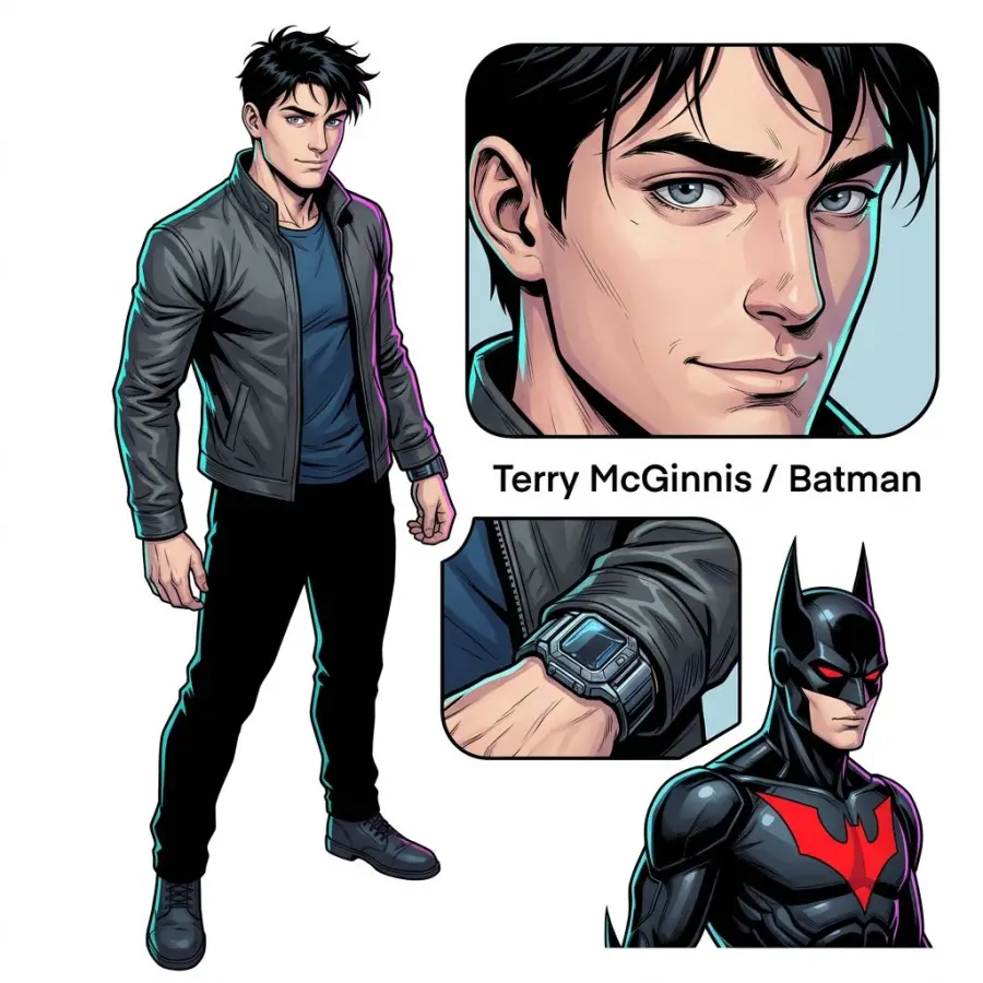 Terry McGinnis portrait