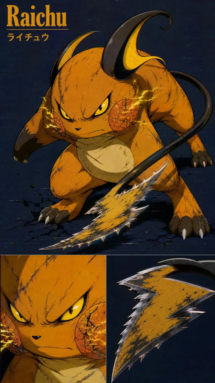 Raichu portrait