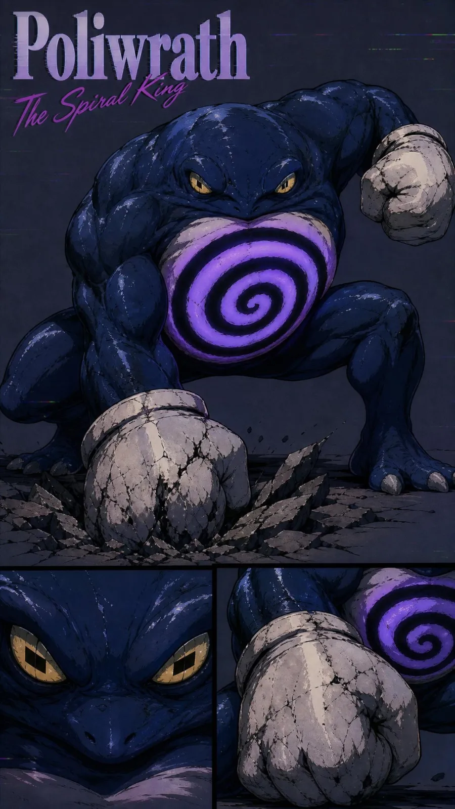 Poliwrath portrait