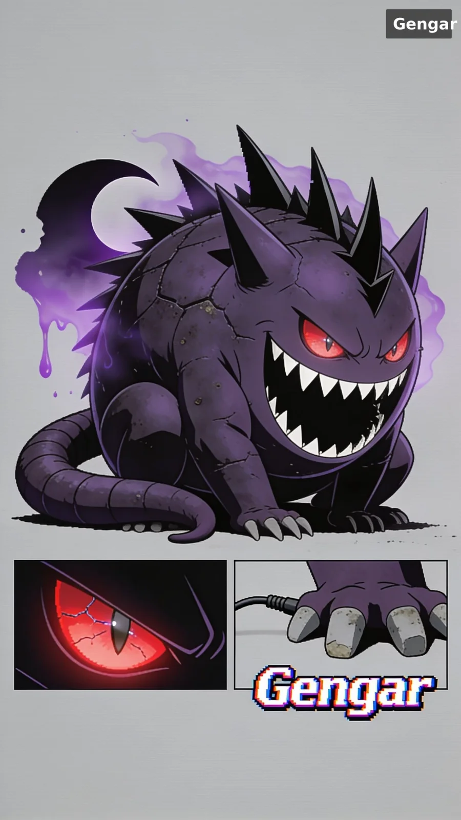 Gengar portrait