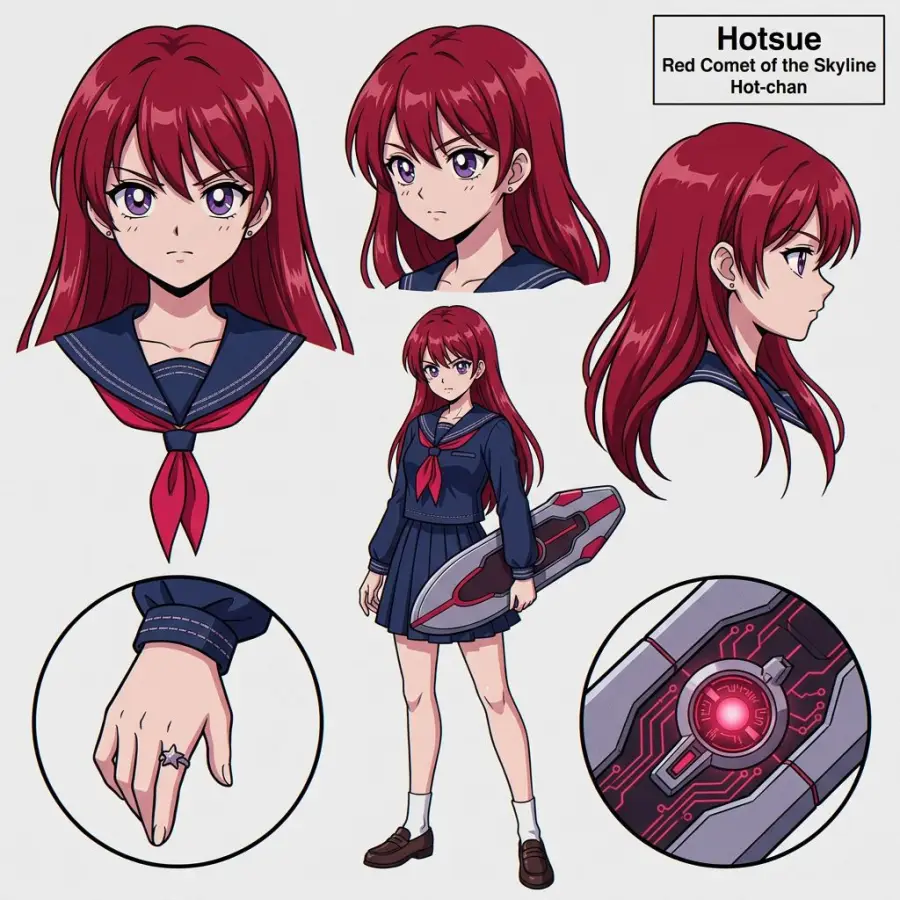Hotsue portrait