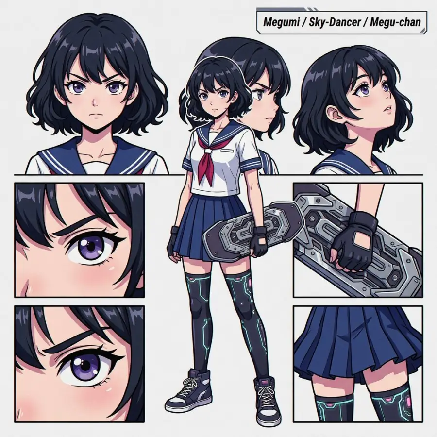 Megumi portrait