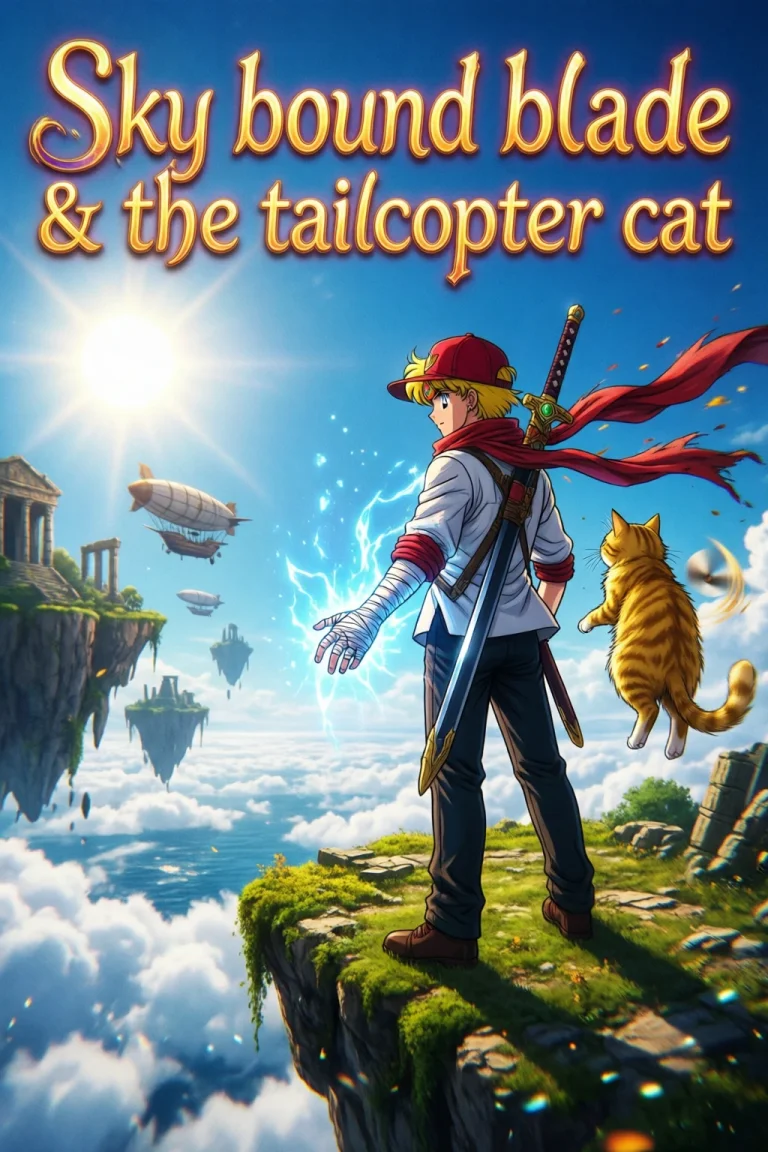 Sky bound blade & the tailcopter cat