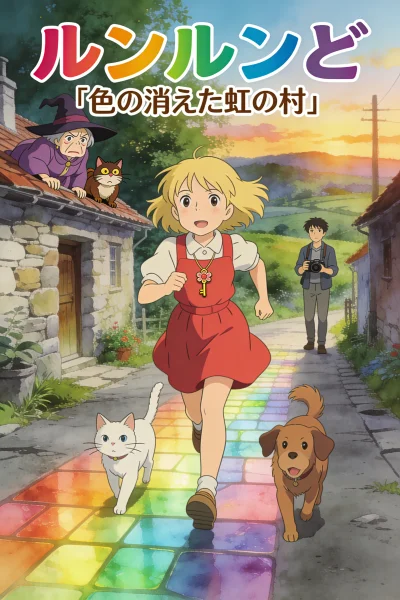 ルンルンと「色の消えた虹の村」